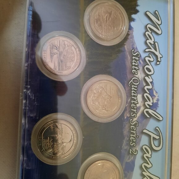 Proof SanFrancisco quarters in clad and also gold plated - Picture 6 of 7